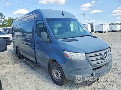 Czwarte zdjęcie samochodu z boku: 2019 MERCEDES-BENZ SPRINTER 2500/3500 DELIVERY VAN VIN:WD4PF1CD3KT007372 - miniatura