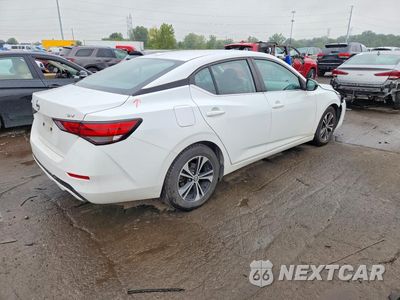 Trzecie zdjęcie samochodu z tyłu: 2022 NISSAN SENTRA SV VIN:3N1AB8CV9NY258568 - miniatura