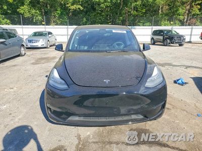 Piąte zdjęcie samochodu w środku: 2021 TESLA MODEL Y VIN:5YJYGDEE9MF173145 - miniatura