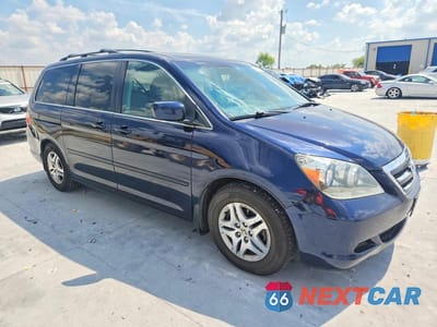 Czwarte zdjęcie samochodu z boku: 2006 HONDA ODYSSEY EX VIN:5FNRL38496B090475 - miniatura