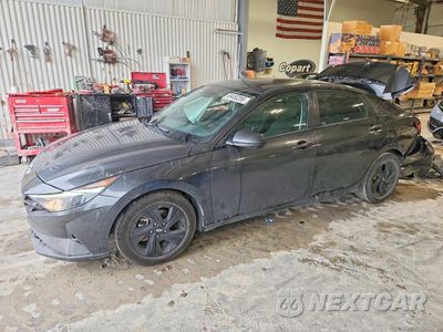 2021 HYUNDAI ELANTRA SEL 5NPLM4AG2MH009344 - główne zdjęcie licytacji z USA - miniatura