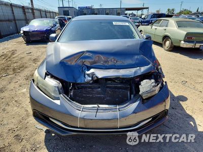 Piąte zdjęcie samochodu w środku: 2013 HONDA CIVIC LX VIN:19XFB2F59DE242074 - miniatura