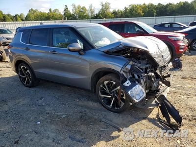 Czwarte zdjęcie samochodu z boku: 2022 MITSUBISHI OUTLANDER SE VIN:JA4J3UA89NZ011650 - miniatura
