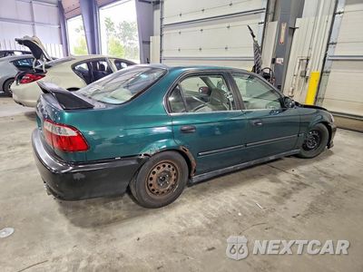 Trzecie zdjęcie samochodu z tyłu: 1999 HONDA CIVIC LX VIN:1HGEJ6673XL030307 - miniatura