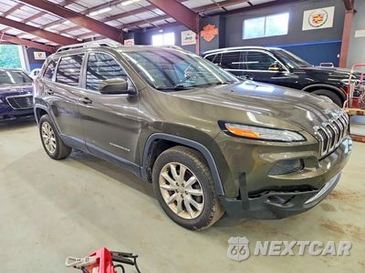 Czwarte zdjęcie samochodu z boku: 2015 JEEP CHEROKEE LIMITED VIN:1C4PJMDS4FW567669 - miniatura