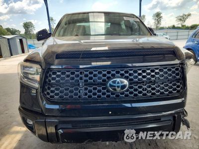 Piąte zdjęcie samochodu w środku: 2021 TOYOTA TUNDRA PLATINUM VIN:5TFGY5F16MX285756 - miniatura