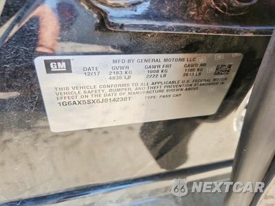 Zdjęcie 12 z 12 samochodu: 2018 CADILLAC CTS LUXURY VIN:1G6AX5SX6J0142381 - miniatura