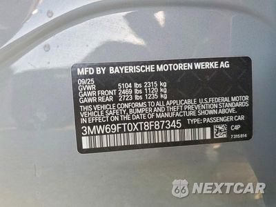 Zdjęcie 12 z 12 samochodu: 2026 BMW M340XI VIN:3MW69FT0XT8F87345 - miniatura