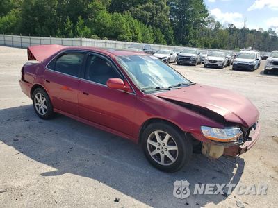 Czwarte zdjęcie samochodu z boku: 2001 HONDA ACCORD EX VIN:1HGCG16511A058617 - miniatura