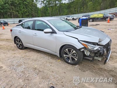 Czwarte zdjęcie samochodu z boku: 2021 NISSAN SENTRA SV VIN:3N1AB8CV7MY275822 - miniatura