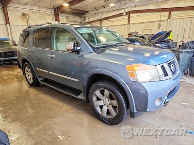 Czwarte zdjęcie samochodu z boku: 2011 NISSAN ARMADA SV VIN:5N1AA0NC0BN612382 - miniatura