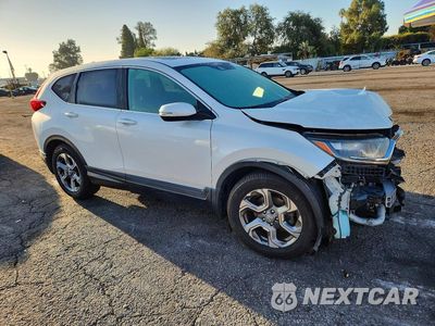Czwarte zdjęcie samochodu z boku: 2018 HONDA CR-V EX VIN:2HKRW1H54JH511274 - miniatura
