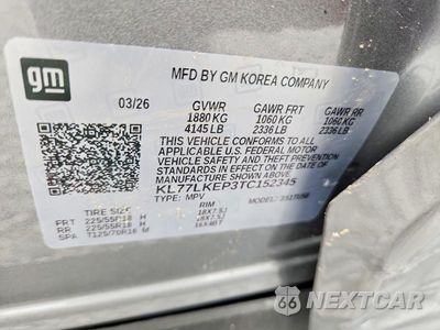 Zdjęcie 13 z 13 samochodu: 2026 CHEVROLET TRAX ACTIV VIN:KL77LKEP3TC152345 - miniatura