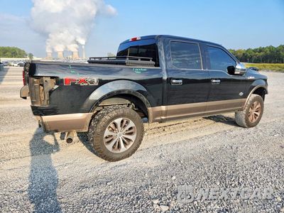 Trzecie zdjęcie samochodu z tyłu: 2018 FORD F150 SUPERCREW VIN:1FTEW1EG4JFB62759 - miniatura