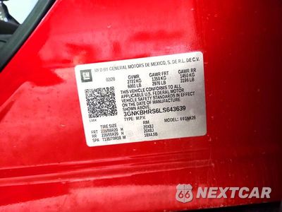Zdjęcie 12 z 12 samochodu: 2020 CHEVROLET BLAZER 2LT VIN:3GNKBHRS6LS643639 - miniatura