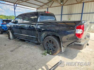 Drugie zdjęcie samochodu z przodu: 2021 TOYOTA TUNDRA PLATINUM VIN:5TFGY5F16MX285756 - miniatura