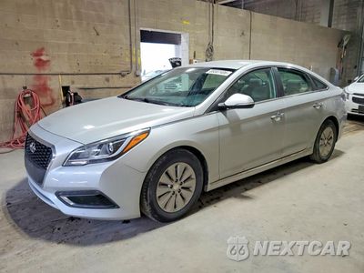 2016 HYUNDAI SONATA HYBRID SE KMHE24L14GA015516 - główne zdjęcie licytacji z USA - miniatura