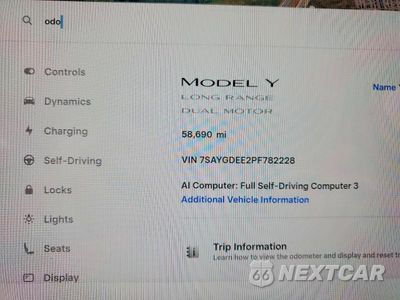 Zdjęcie 9 z 13 samochodu: 2023 TESLA MODEL Y VIN:7SAYGDEE2PF782228 - miniatura