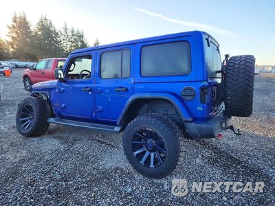 Drugie zdjęcie samochodu z przodu: 2020 JEEP WRANGLER UNLIMITED RUBICON VIN:1C4HJXFG8LW184649 - miniatura