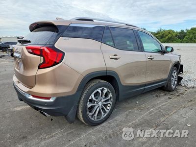 Trzecie zdjęcie samochodu z tyłu: 2018 GMC TERRAIN SLT VIN:3GKALPEX8JL258236 - miniatura