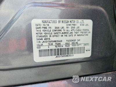 Zdjęcie 12 z 12 samochodu: 2017 INFINITI Q50 3.0T PREMIUM VIN:JN1EV7AR5HM835449 - miniatura
