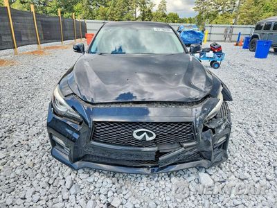 Piąte zdjęcie samochodu w środku: 2015 INFINITI Q50 SPORT VIN:JN1BV7AP2FM340088 - miniatura