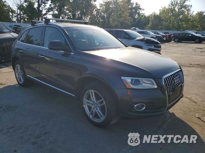Czwarte zdjęcie samochodu z boku: 2017 AUDI Q5 PREMIUM PLUS VIN:WA1L2AFP0HA056375 - miniatura