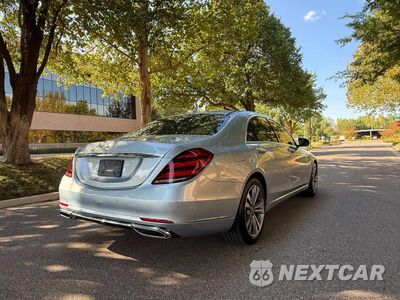 Czwarte zdjęcie samochodu z boku: 2018 MERCEDES-BENZ S 450 VIN:WDDUG6GB1JA370379 - miniatura
