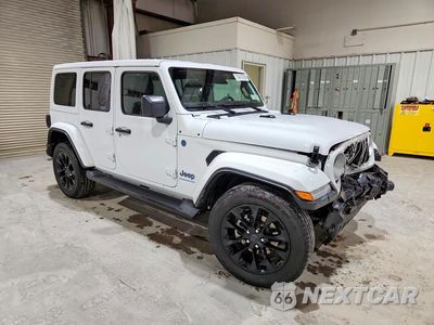 Czwarte zdjęcie samochodu z boku: 2025 JEEP WRANGLER SAHARA 4XE VIN:1C4RJXP65SW577971 - miniatura