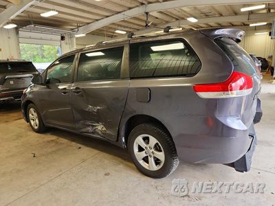 Drugie zdjęcie samochodu z przodu: 2014 TOYOTA SIENNA L 7-PASSENGER VIN:5TDZK3DC6ES478127 - miniatura