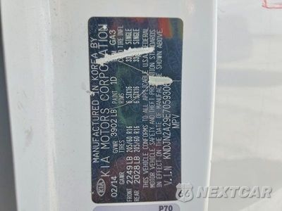 Zdjęcie 12 z 12 samochodu: 2014 KIA SOUL BASE VIN:KNDJN2A29E7059306 - miniatura