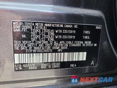 Zdjęcie 14 z 14 samochodu: 2025 TOYOTA RAV4 LIMITED VIN:2T3Y1RFV0SC349313 - miniatura