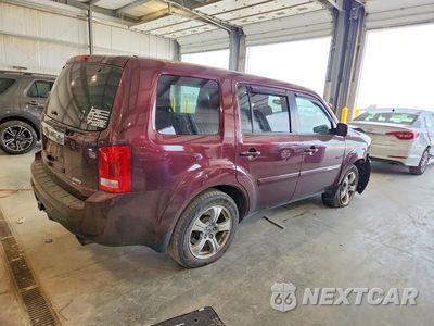 Trzecie zdjęcie samochodu z tyłu: 2013 HONDA PILOT EXL VIN:5FNYF4H65DB006224 - miniatura