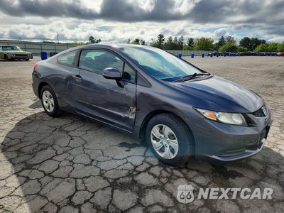 Czwarte zdjęcie samochodu z boku: 2013 HONDA CIVIC LX VIN:2HGFG3B54DH532709 - miniatura