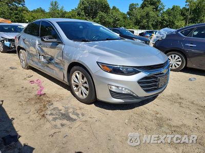 Czwarte zdjęcie samochodu z boku: 2021 CHEVROLET MALIBU LT VIN:1G1ZD5ST4MF068765 - miniatura