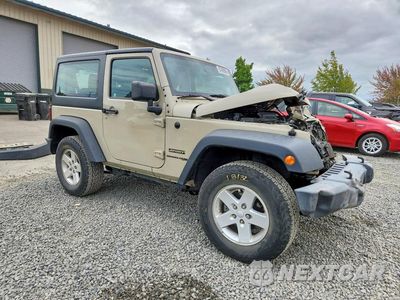 Czwarte zdjęcie samochodu z boku: 2018 JEEP WRANGLER SPORT VIN:1C4AJWAG9JL867798 - miniatura
