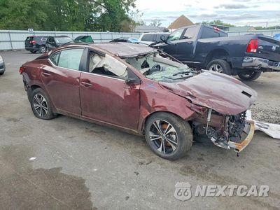 Czwarte zdjęcie samochodu z boku: 2022 NISSAN SENTRA SV VIN:3N1AB8CV6NY288823 - miniatura