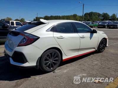 Trzecie zdjęcie samochodu z tyłu: 2018 HONDA CIVIC EX VIN:SHHFK7H53JU208260 - miniatura