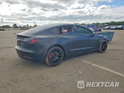 Trzecie zdjęcie samochodu z tyłu: 2022 TESLA MODEL 3 VIN:5YJ3E1EC1NF208498 - miniatura