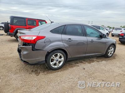 Trzecie zdjęcie samochodu z tyłu: 2014 FORD FOCUS SE VIN:1FADP3F28EL320766 - miniatura
