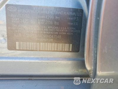 Zdjęcie 12 z 12 samochodu: 2011 HYUNDAI SONATA GLS VIN:5NPEB4AC9BH047548 - miniatura
