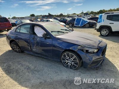 Czwarte zdjęcie samochodu z boku: 2026 MERCEDES-BENZ C 43 AMG VIN:W1KAF8HBXTR309357 - miniatura