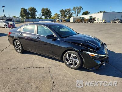 Czwarte zdjęcie samochodu z boku: 2025 HYUNDAI ELANTRA SEL VIN:KMHLS4DG6SU944852 - miniatura
