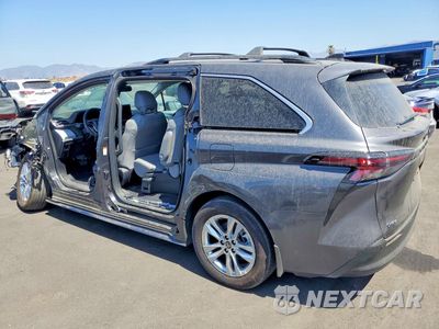 Drugie zdjęcie samochodu z przodu: 2025 TOYOTA SIENNA XLE 7-PASSENGER VIN:5TDJRKEC9SS263323 - miniatura
