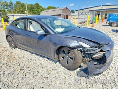Czwarte zdjęcie samochodu z boku: 2021 TESLA MODEL 3 VIN:5YJ3E1EA7MF908412 - miniatura