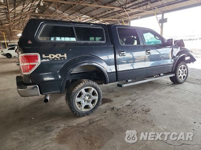 Trzecie zdjęcie samochodu z tyłu: 2013 FORD F150 SUPERCREW VIN:1FTFW1ET9DKF55380 - miniatura