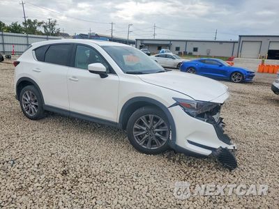 Czwarte zdjęcie samochodu z boku: 2021 MAZDA CX-5 GRAND TOURING VIN:JM3KFBDM5M1477997 - miniatura