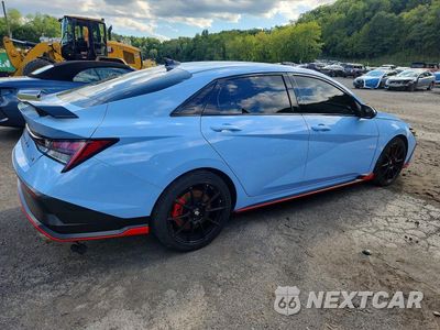 Trzecie zdjęcie samochodu z tyłu: 2025 HYUNDAI ELANTRA N BASE VIN:KMHLW4DK4SU025022 - miniatura