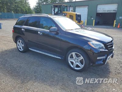 Czwarte zdjęcie samochodu z boku: 2014 MERCEDES-BENZ ML 550 4MATIC VIN:4JGDA7DB3EA394710 - miniatura