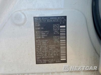 Zdjęcie 12 z 12 samochodu: 2016 NISSAN ROGUE SV VIN:KNMAT2MVXGP635483 - miniatura